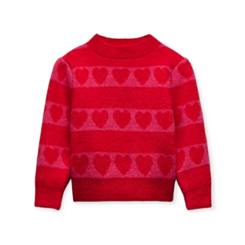 Heart knit Zara sweater
